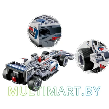 Конструктор Sluban M38-B0352 Серебряная стрела (257 деталей) картинка 5